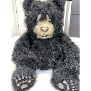 2004 FurReal Friends Luv Cubs Black Bear by Hasbro WORKING Animatronic Plush